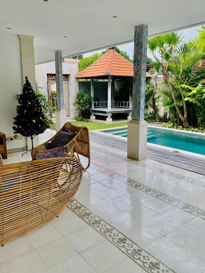Villa Biru - 500M Batubelig Beach Canggu  Ngoại thất bức ảnh